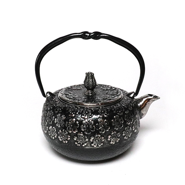 【金野和司】柚子櫻 砂鐵急須 0.6L