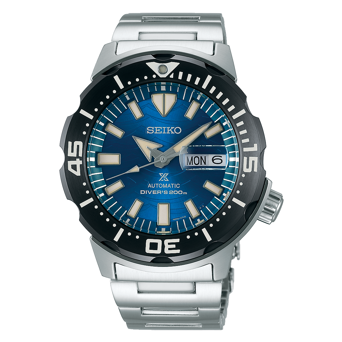 Seiko PROSPEX Monster Save the ocean 系列自動機械手錶SRPE09K1