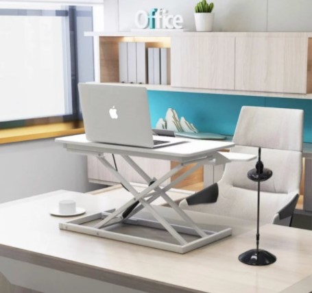 【👩🏻‍💻實用】可升降電腦枱 | 站坐自己揀 | 無需安裝 | 頸部不適 | 椎間盤突出 | 辦公室病 | 坐地上煲劇 (逢星期日截單後7-14個工作天發貨)