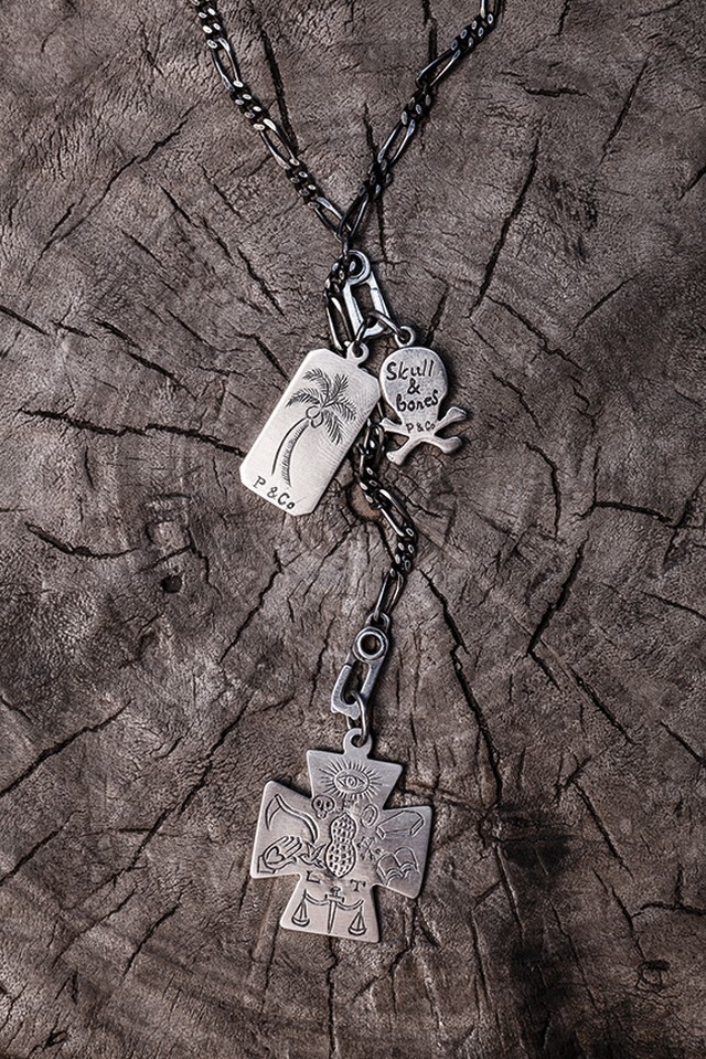 純銀共濟會頸鏈套裝