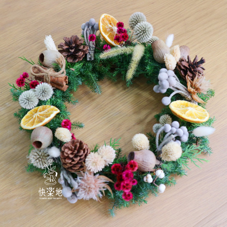 時光旅行 I 聖誕花圈  XM200302
