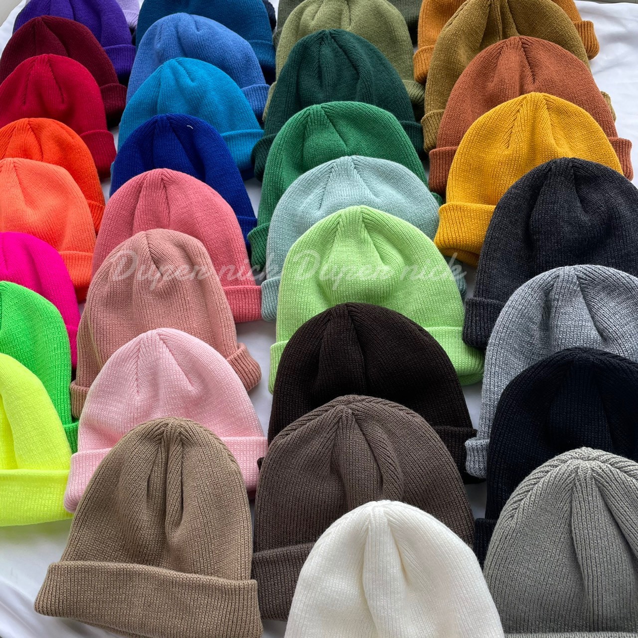預購 韓國 韓國製 細針織 毛帽 35色