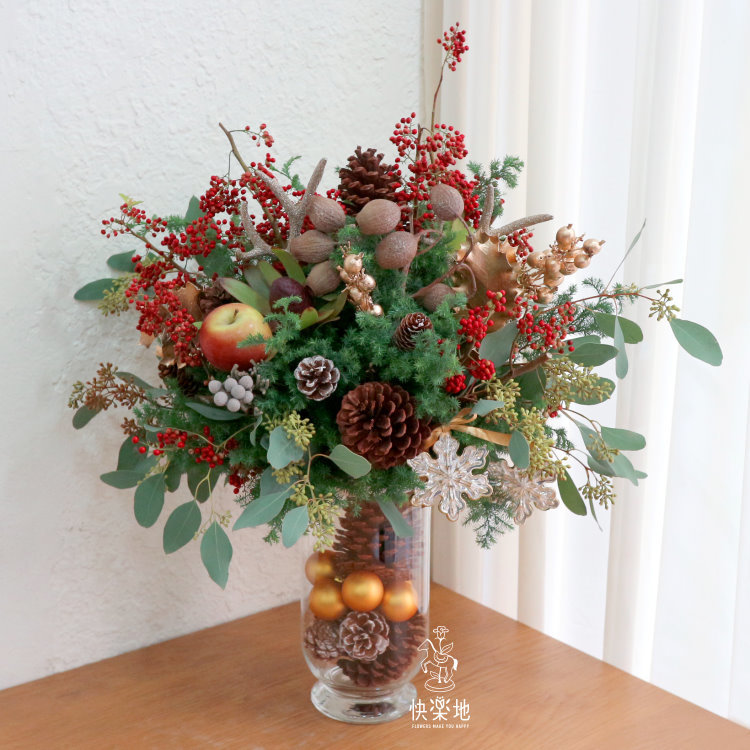 聖誕饗宴 I 聖誕節盆花  XM200521