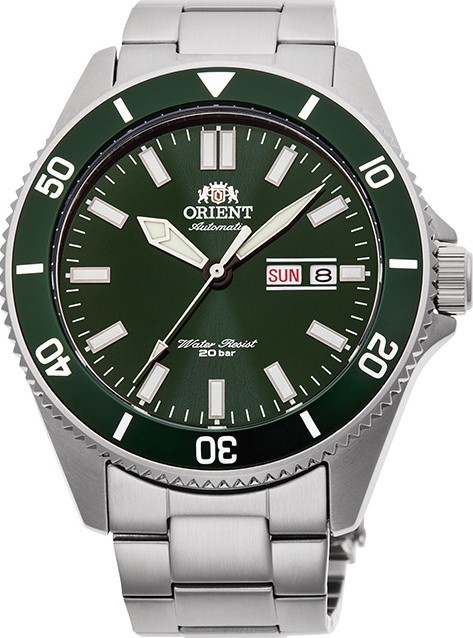 萬年鐘錶 - ORIENT  東方錶  DIVING SPORT系列  綠水鬼 200m防水潛水錶  錶徑44MM    RA-AA0914E