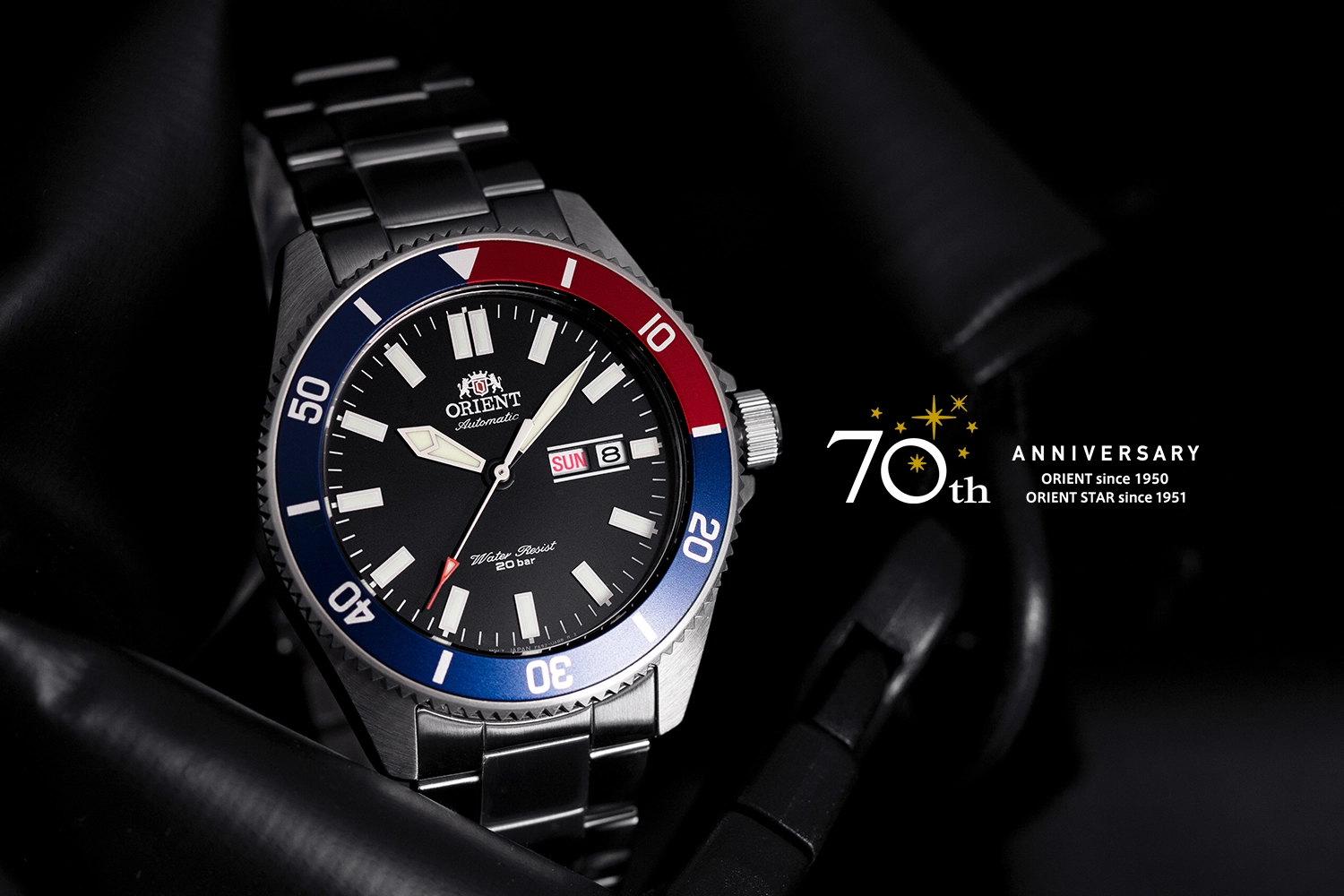 萬年鐘錶 - ORIENT  東方錶  DIVING SPORT系列  百事水鬼 200m防水潛水錶  錶徑44MM   RA-AA0912B