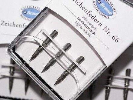 沾水筆尖 Brause -Arrow箭尖 _3支裝 Nr66