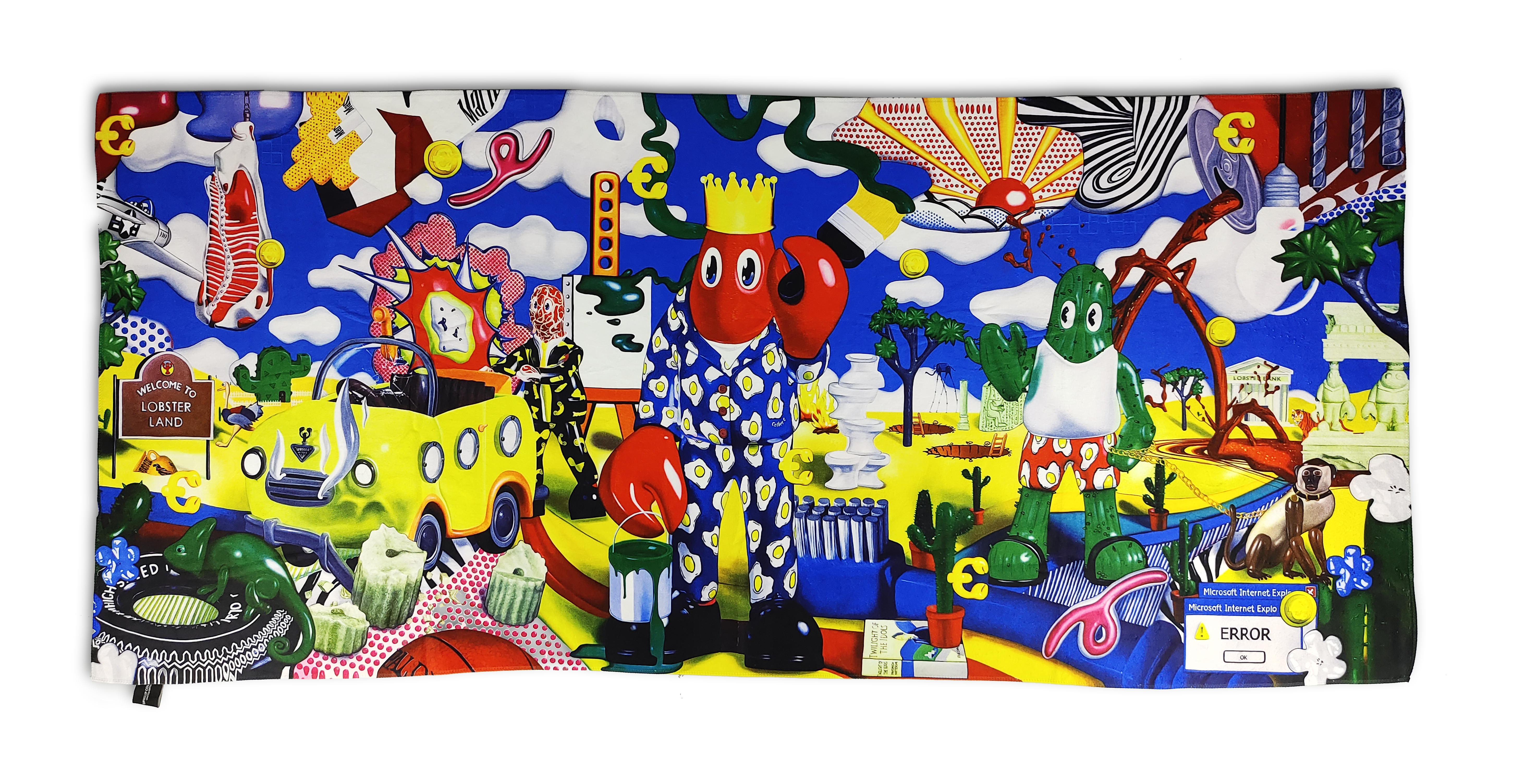 “Joshua Tree II” Towel by Philip Colbert