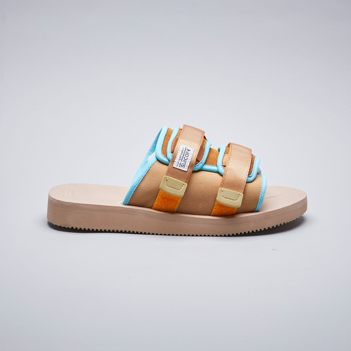 [出清商品售出無退換] SUICOKE MOTO-Mab OG-056MAB-CB 駝色 毛絨 保暖 抗菌鞋床 魔鬼氈 拖鞋【SK20056MABCB】