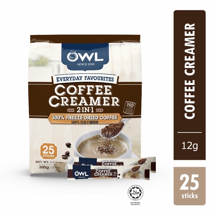 OWL 2合1 100%冷凍乾燥咖啡