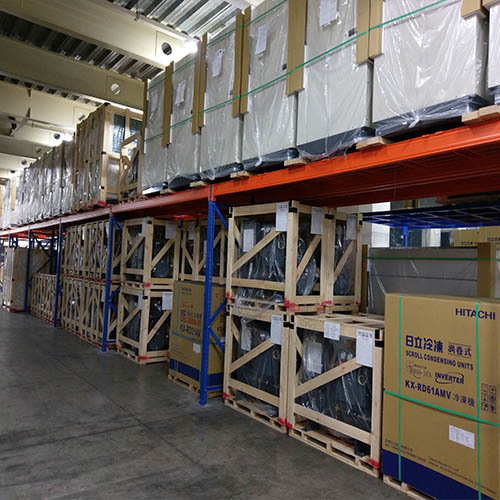 倉儲設備 : 重量型棧板物料架(重量型棧板鋼架)