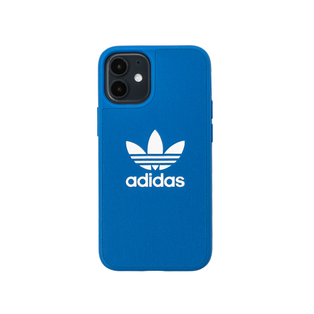 【 adidas iPhone 12 mini 原廠經典手機殼 - 愛迪達藍 】