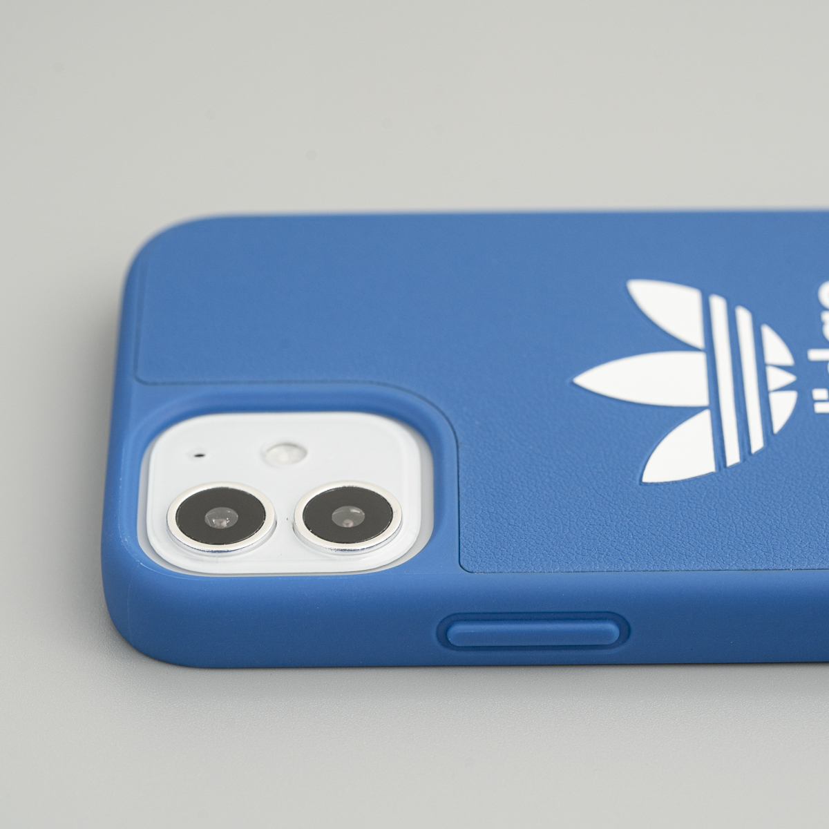 【 adidas iPhone 12 mini 原廠經典手機殼 - 愛迪達藍 】
