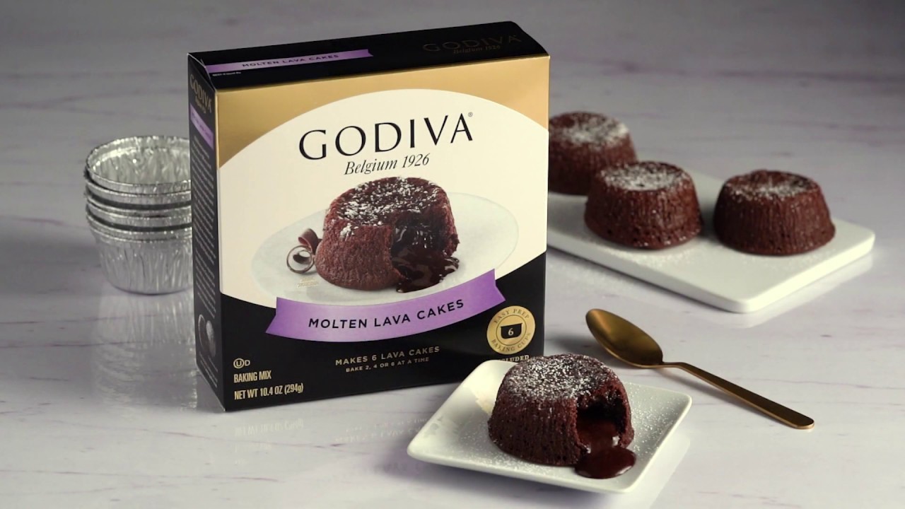 美國進口 Godiva朱古力心太軟預拌粉 589g