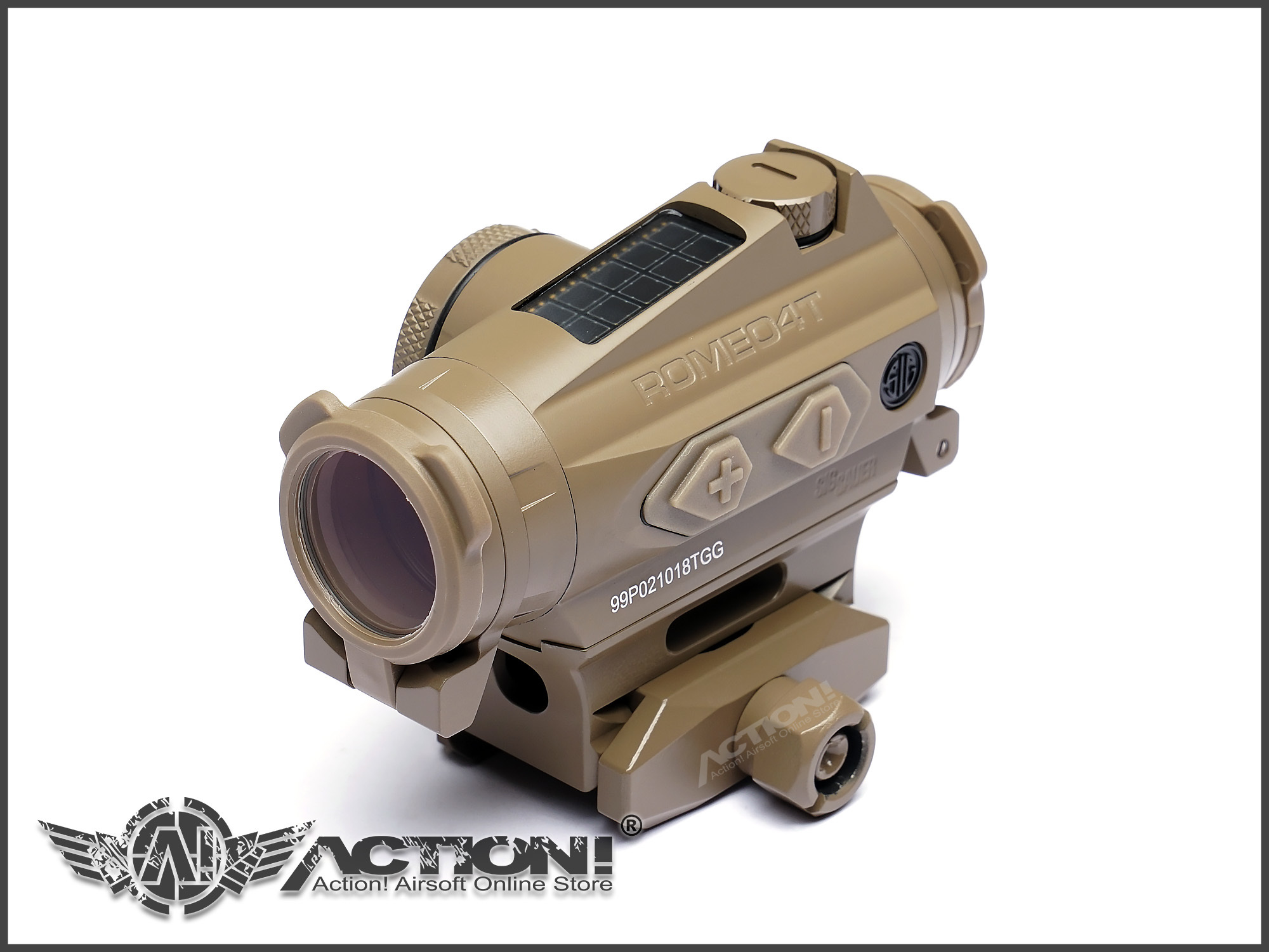 シグ SIG SAUER SOR44002 ROMEO4XT-PRO FDE実物 SIG SAUER Romeo 4XT-PRO 20mm Red Dot Sight (SOR44002) for