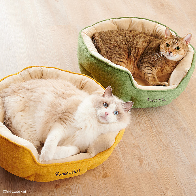 【現貨8折】日本necosekai梳化布保暖貓窩