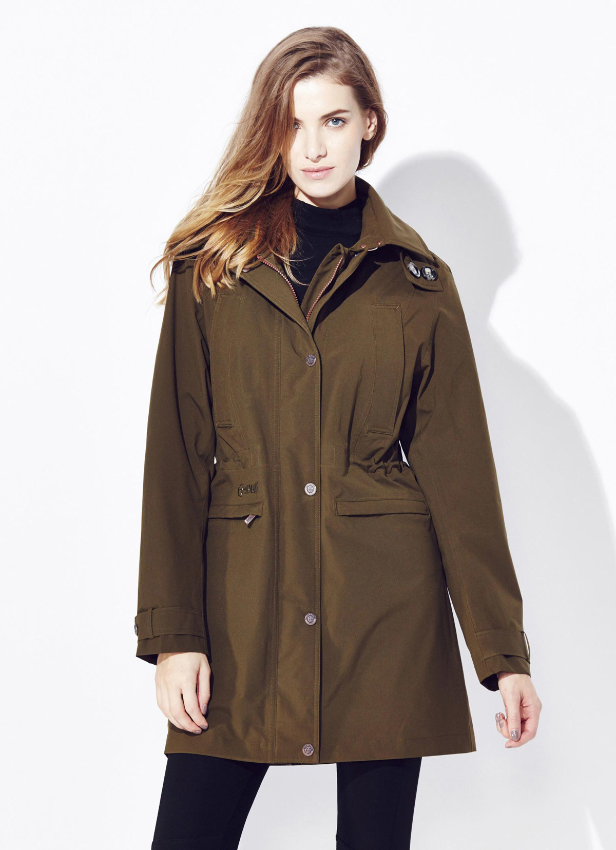 SympaTex 新銳防寒臻選長大衣-1551WJ-深軍綠