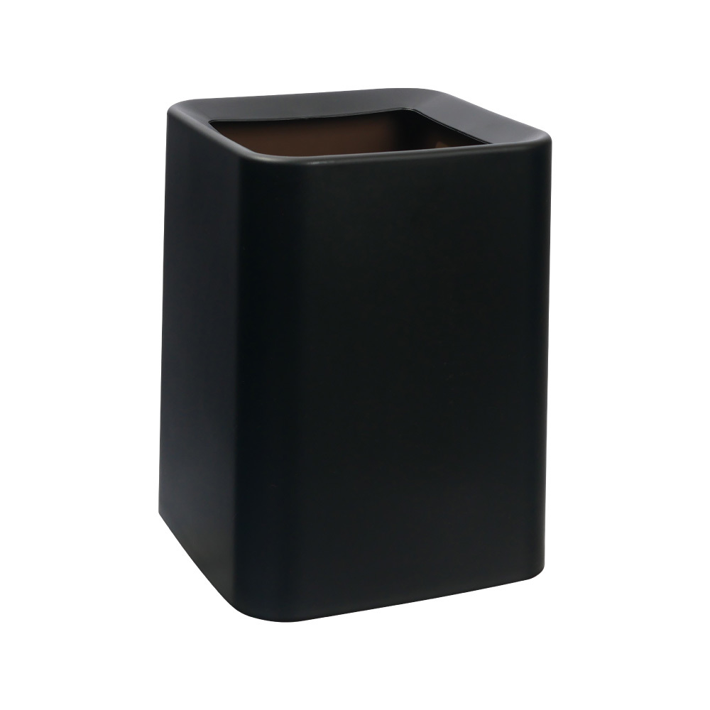 TRENY 方形日式雙層垃圾桶 - 黑