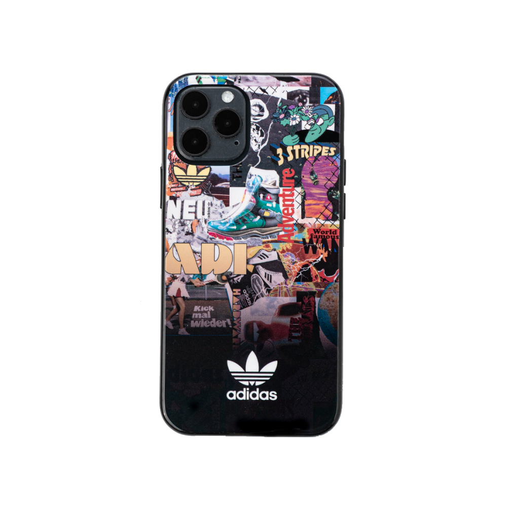 【 adidas iPhone 12 PRO MAX 原廠手機殼 - 街頭潮流 】