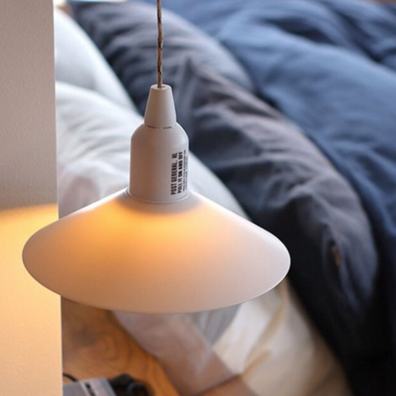 Post general hang lamp type2  燈罩式LED 吊燈/露營燈-沙色