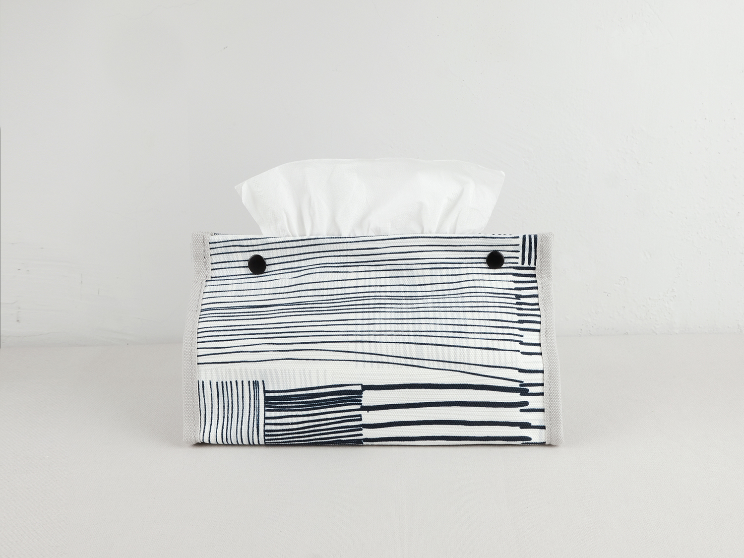 面紙套 / 編織深藍