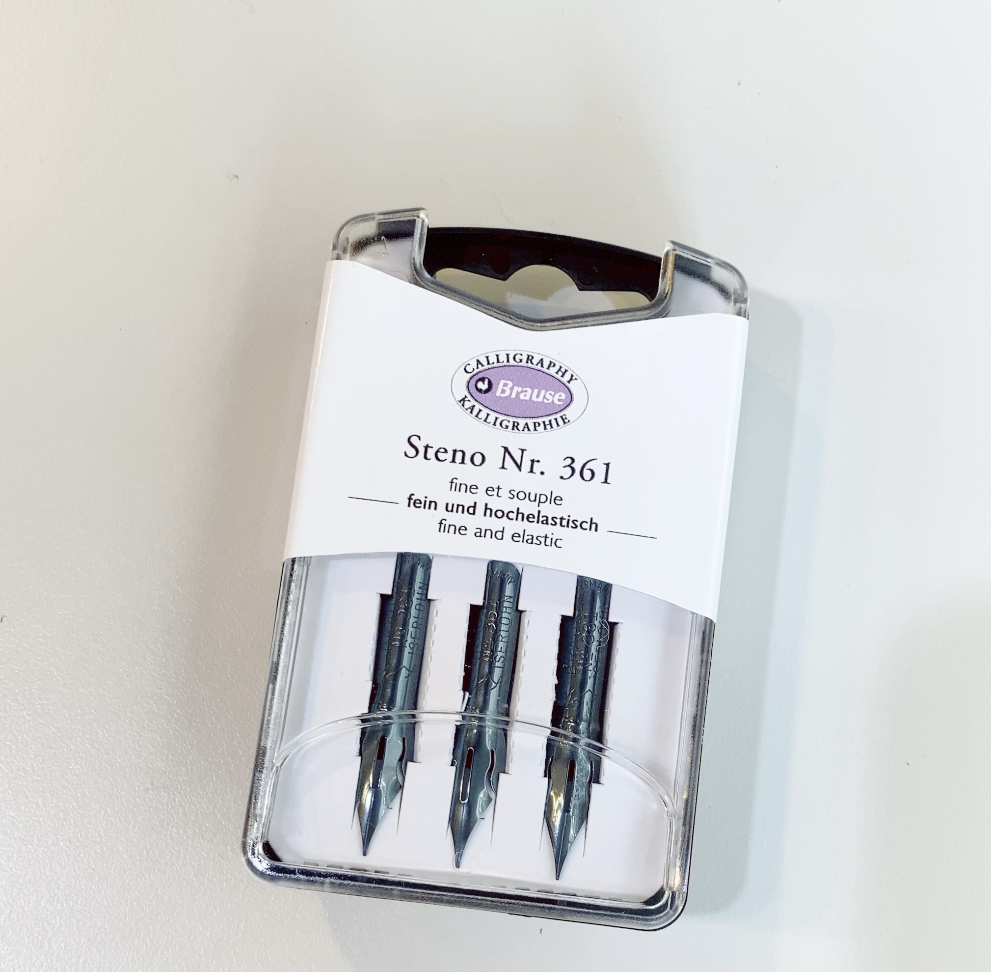 沾水筆尖Brause -南瓜尖/速記尖 _3支裝 NR.361