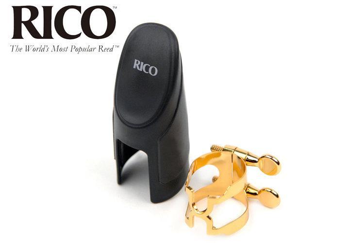 美國RICO HSS1G 高音薩克斯風 金色H型金屬束圈+新型吹嘴蓋組