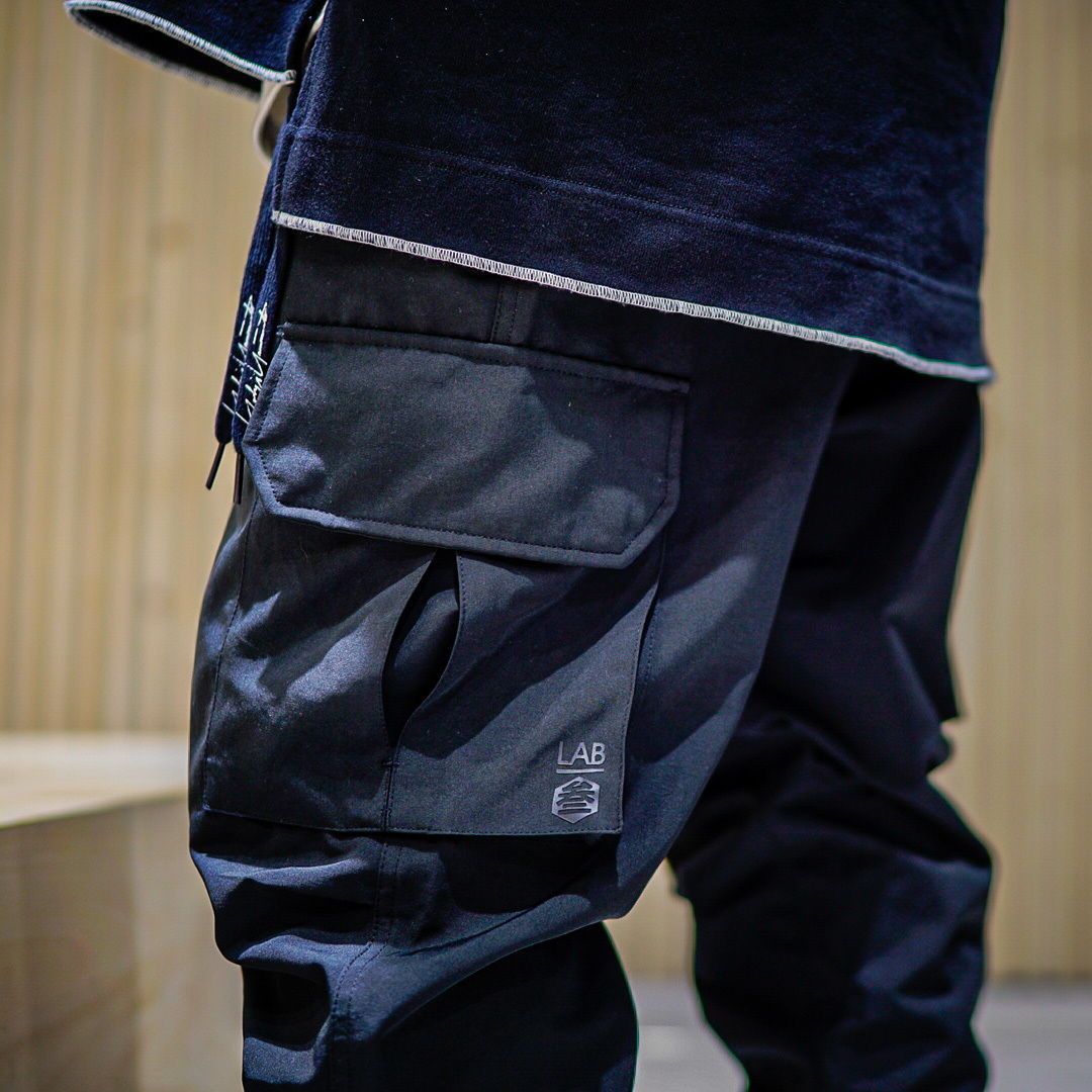 【 LAB.003 原創設計 日本忍者口袋縮口褲 - 5色 】
