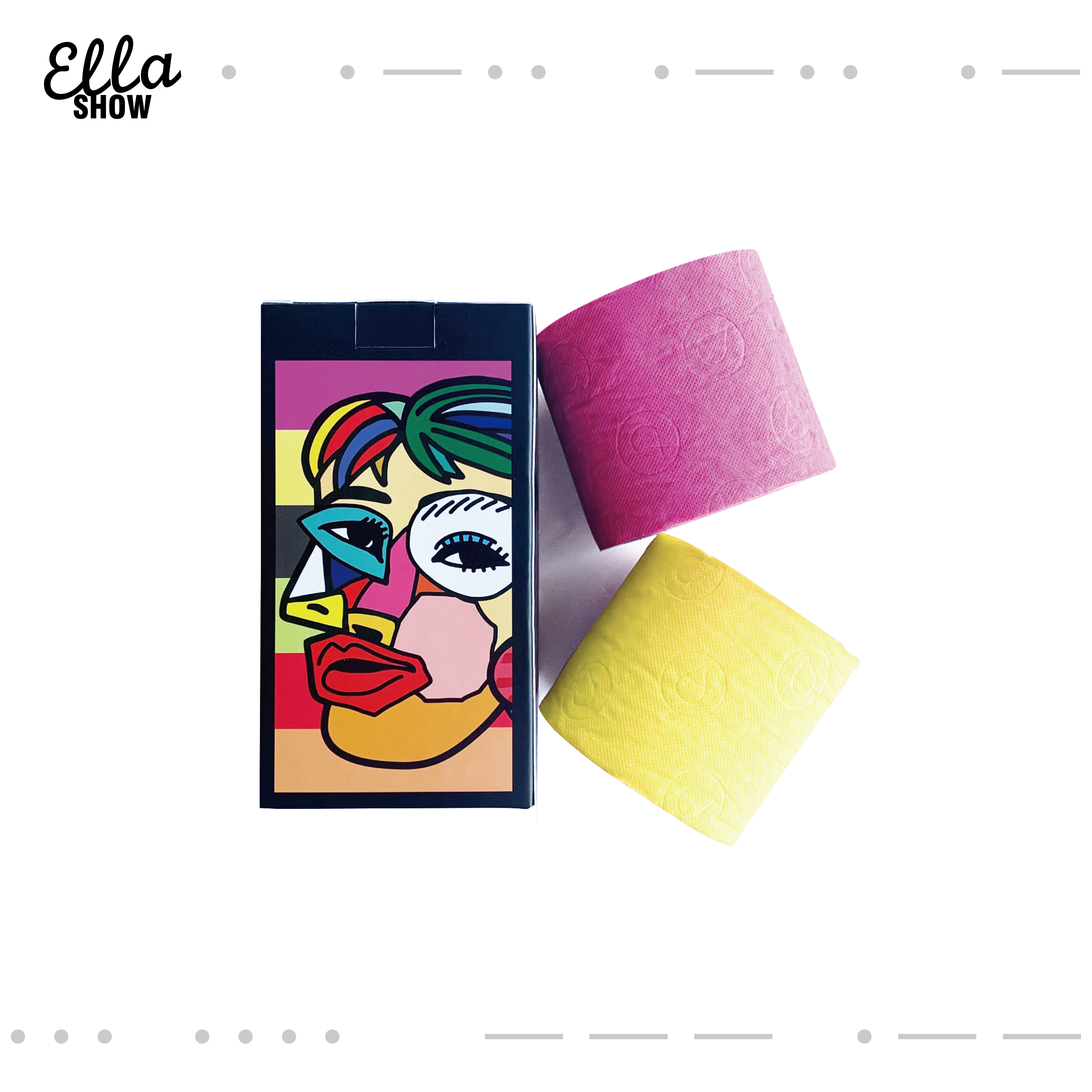 艾拉秀・限量捲筒彩色衛生紙