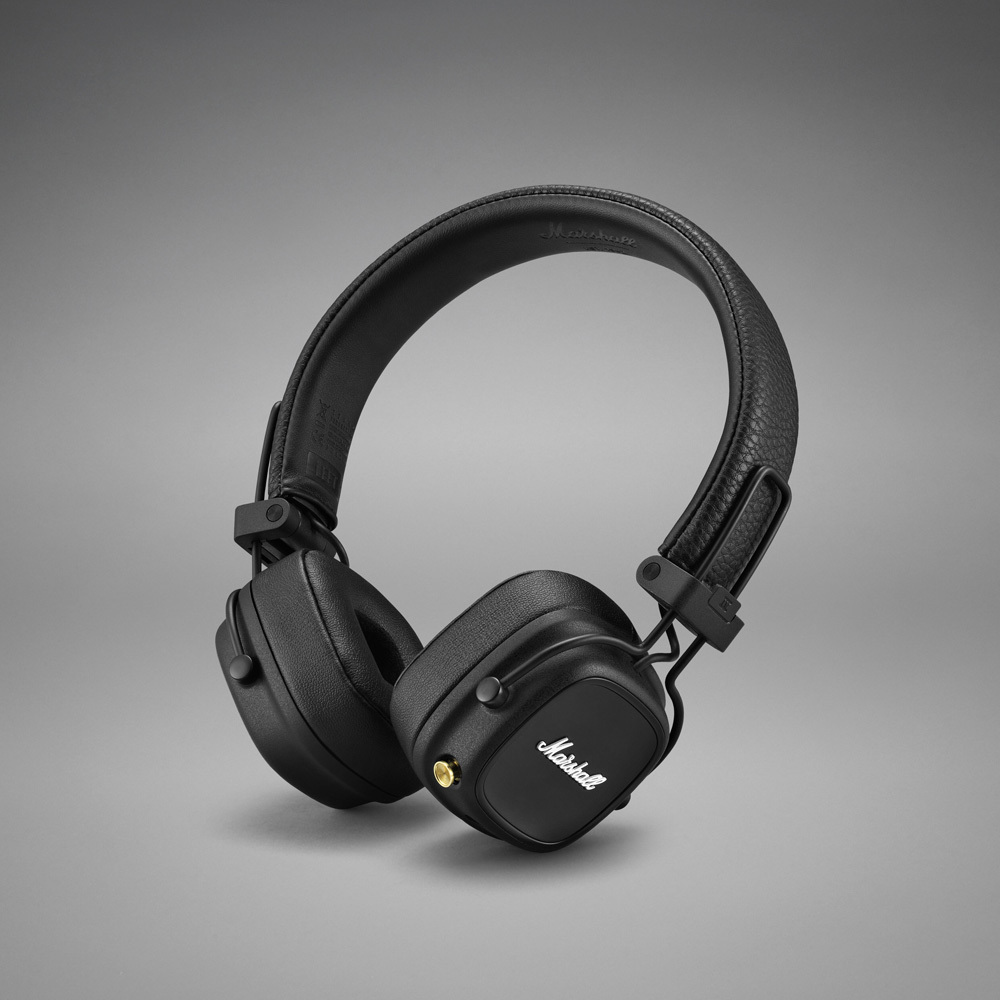 【Marshall】 Major IV 藍牙耳罩式耳機－經典黑