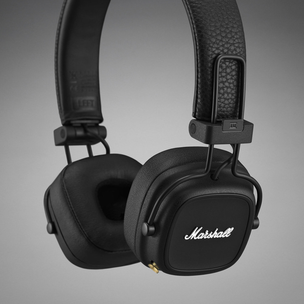 【Marshall】 Major IV 藍牙耳罩式耳機－經典黑