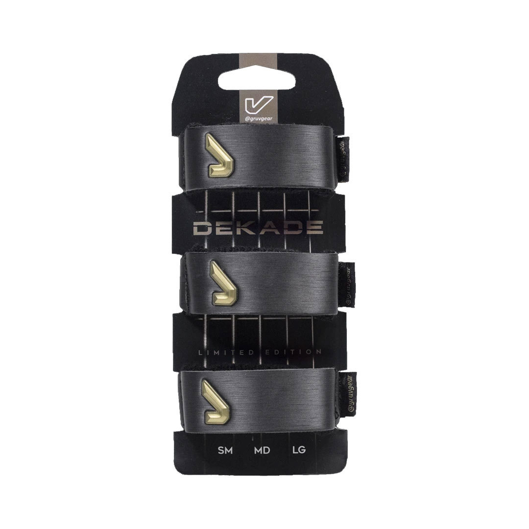 Gruv Gear FW3-DKD 悶音束帶  黑金款 3入一組