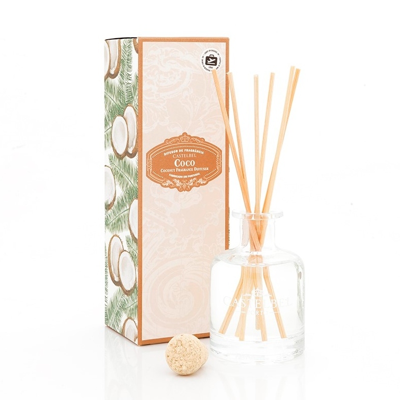 Castelbel Ambiente 椰子藤條無火香薰 100ml