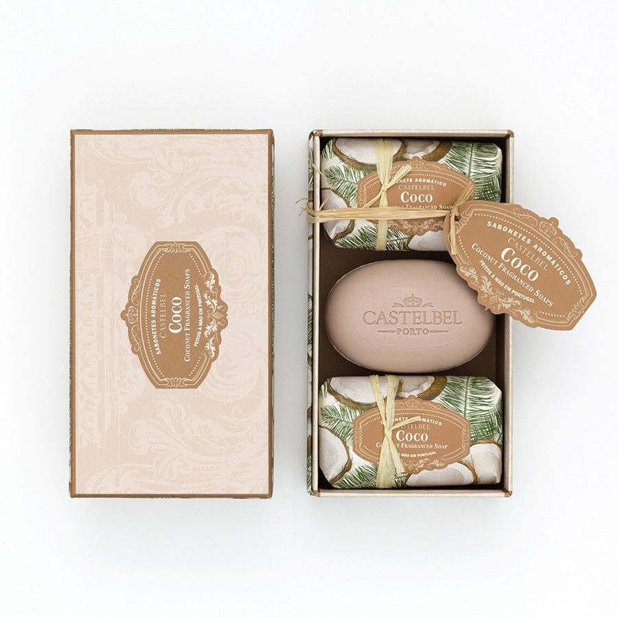 Castelbel Ambiente 椰子香皂套裝 (150g x3)