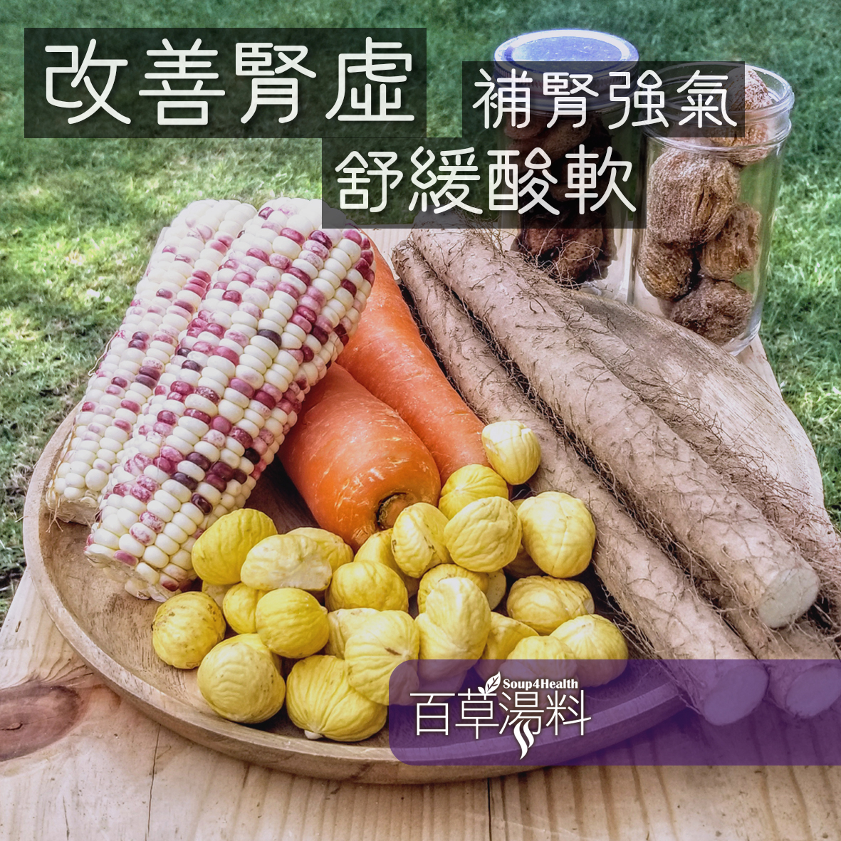 補腎強氣湯｜保健湯包｜百草湯料