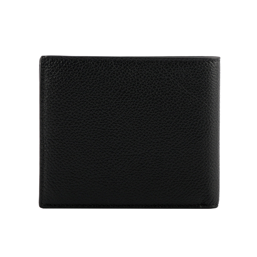 【BALENCIAGA】經典Logo牛皮8卡對開短夾