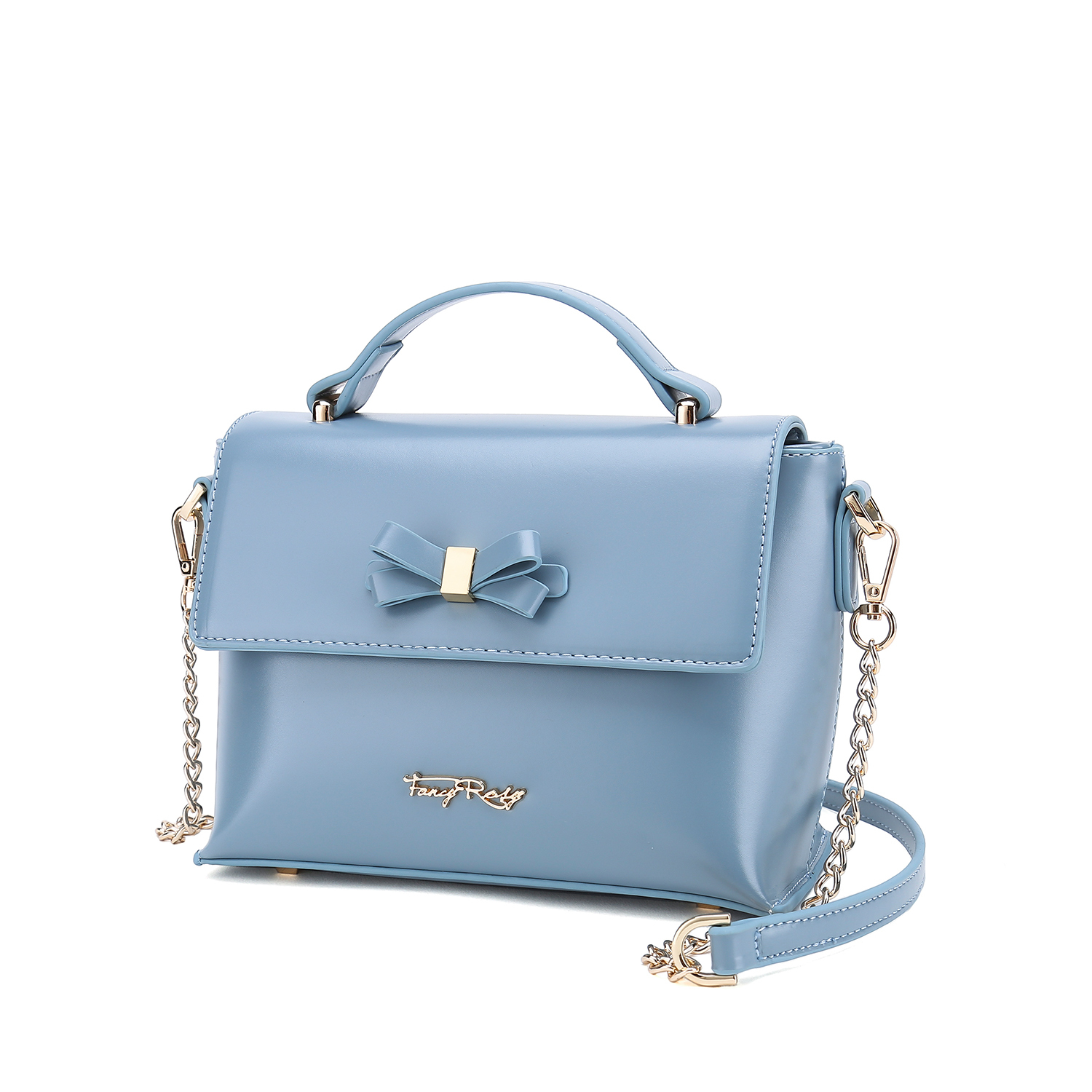 Fancy Bow Bow Top Handle Shoulder Bag