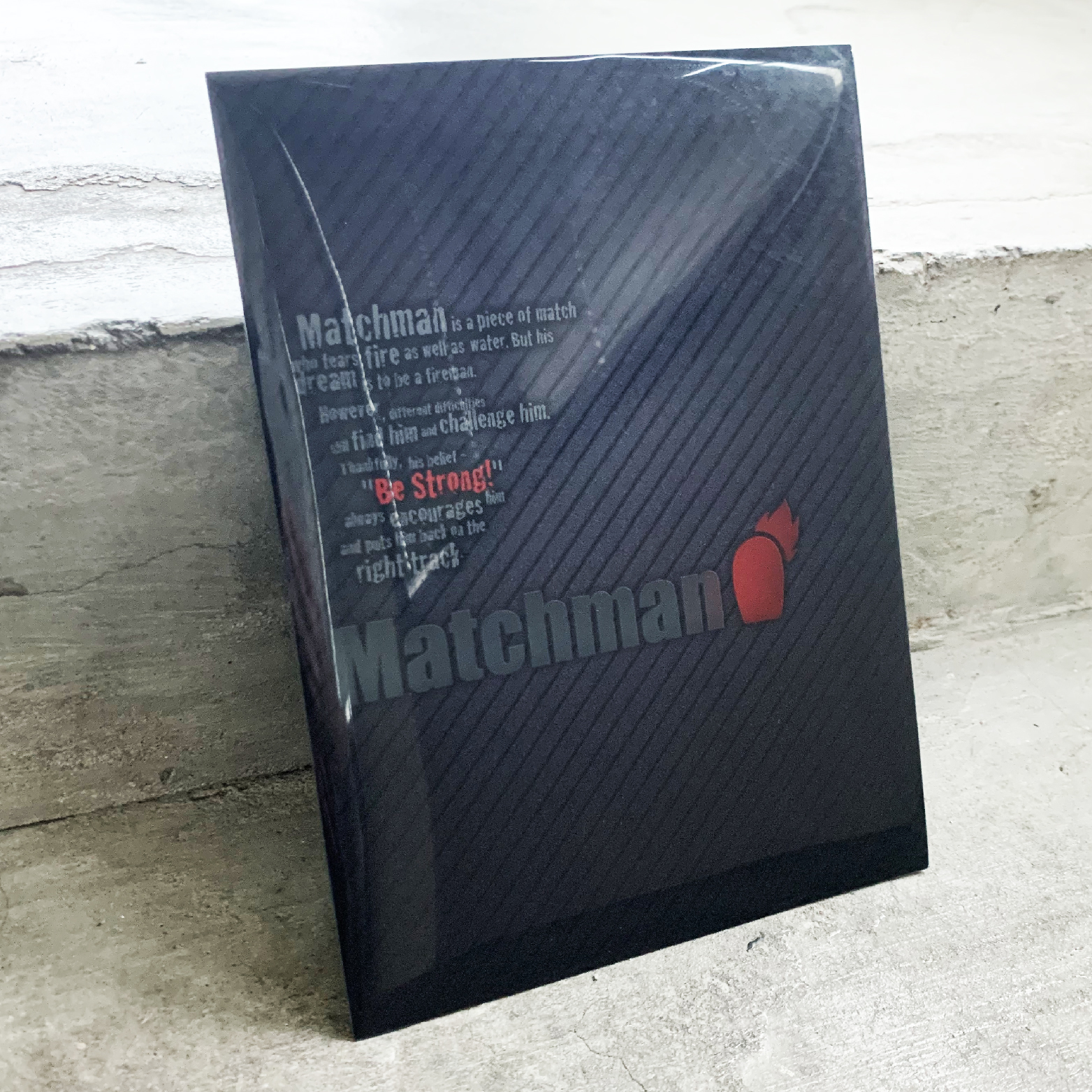 火柴人文儀用品｜A5 Folder 公文袋—「剛強」