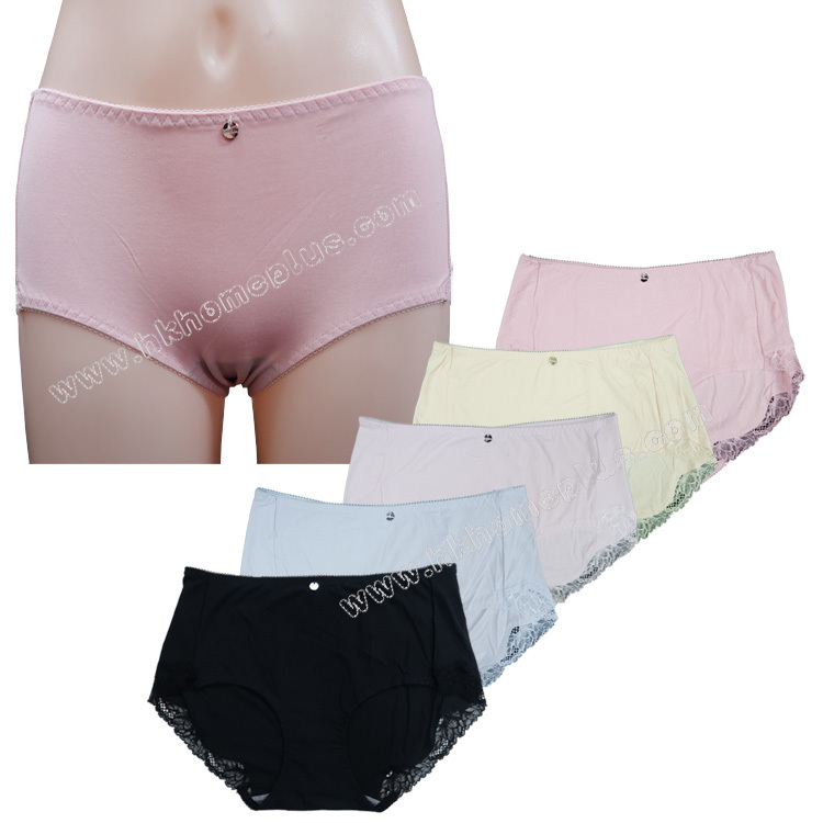 4條裝 彩田: 女裝中腰直條內褲