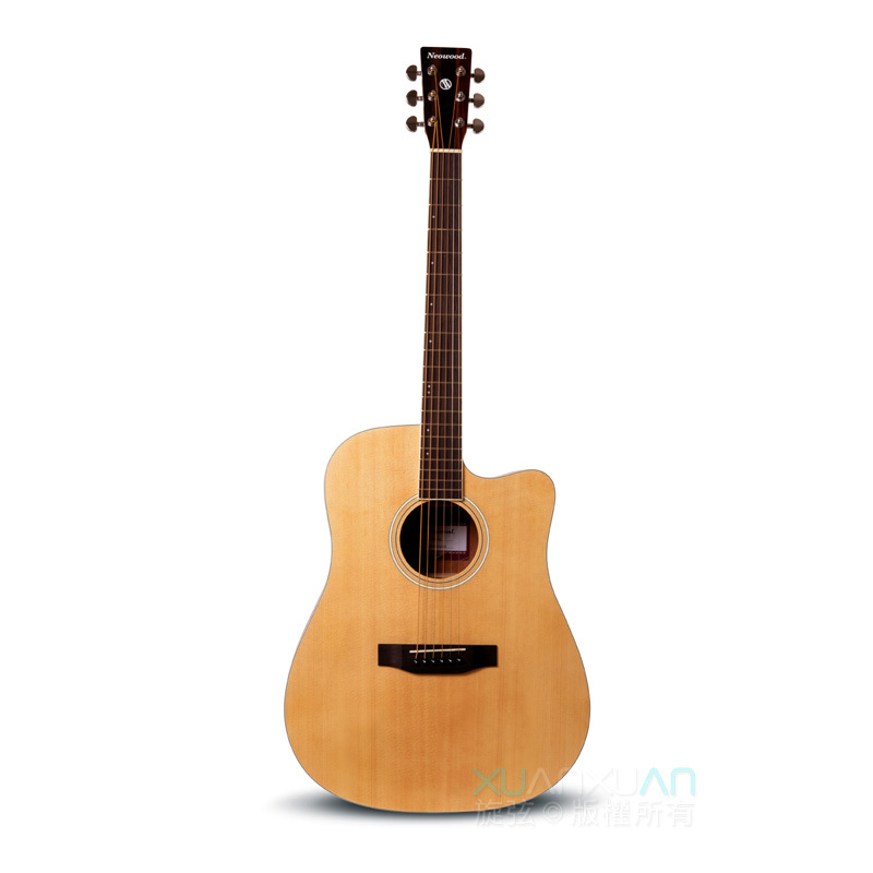 民謠吉他 Neowood 木吉他 Swiftly系列 附琴袋套裝組 SW-DN-1C (DN桶身/缺角)
