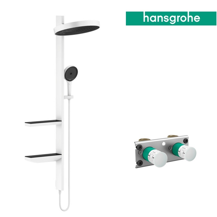 hansgrohe Rainfinity 26842, -700 + 26840, -180 Showerpipe 360 1jet *Display Item*