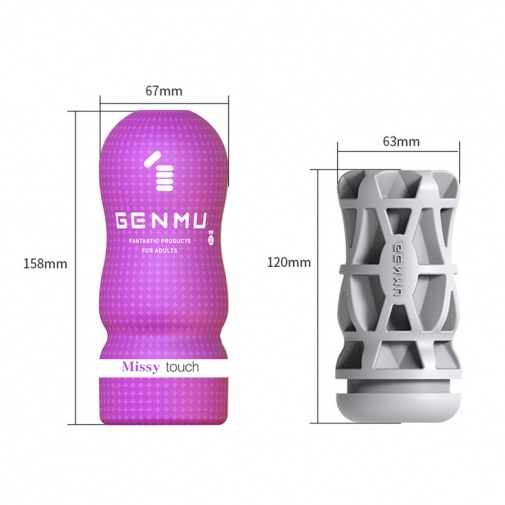 GENMU 第三代飛機杯 - Missy Touch 熟女誘惑