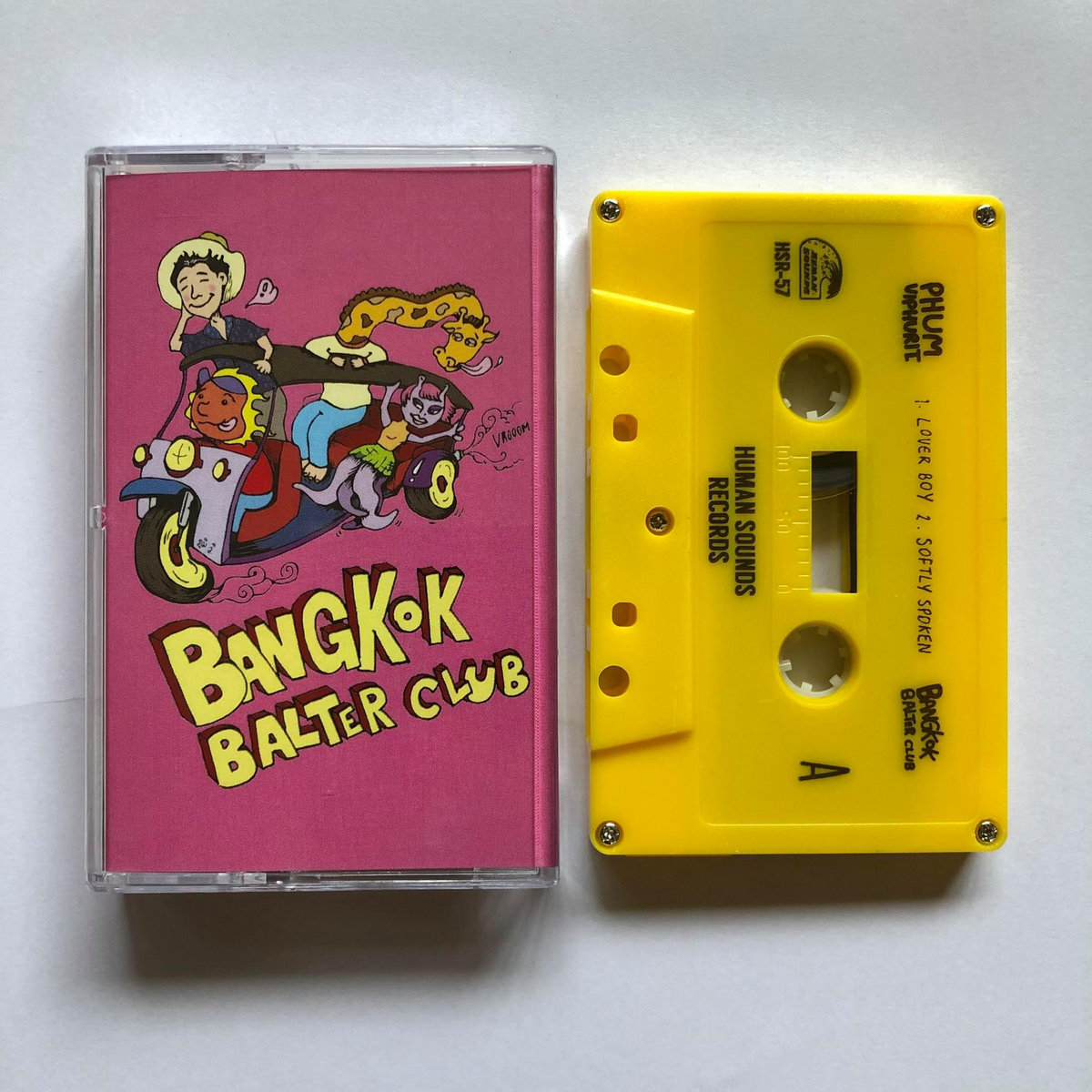 Phum Viphurit - Manchild (2017) & Bangkok Balter Club (2019) 限量錄音卡帶