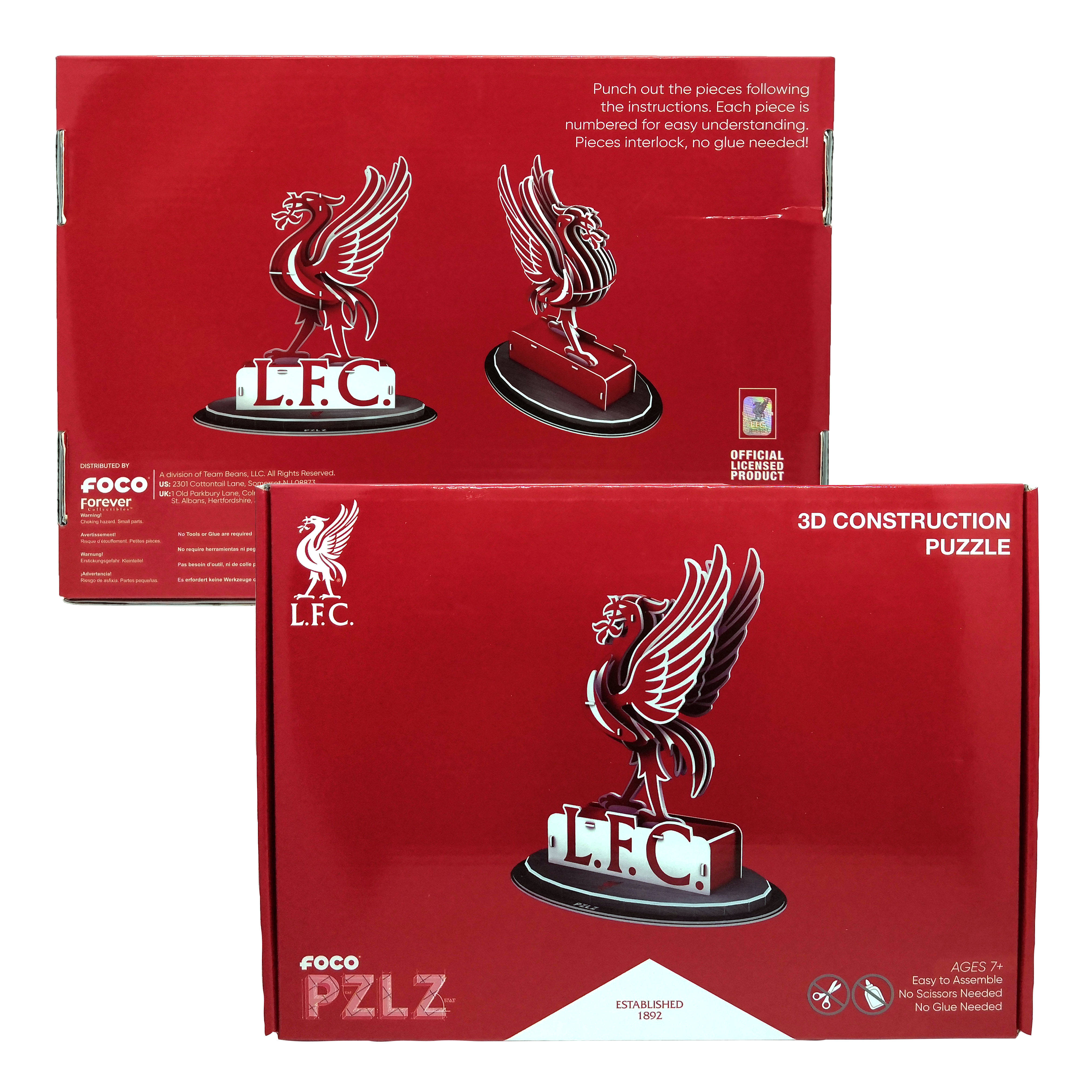 利物浦會徽3D立體拼圖