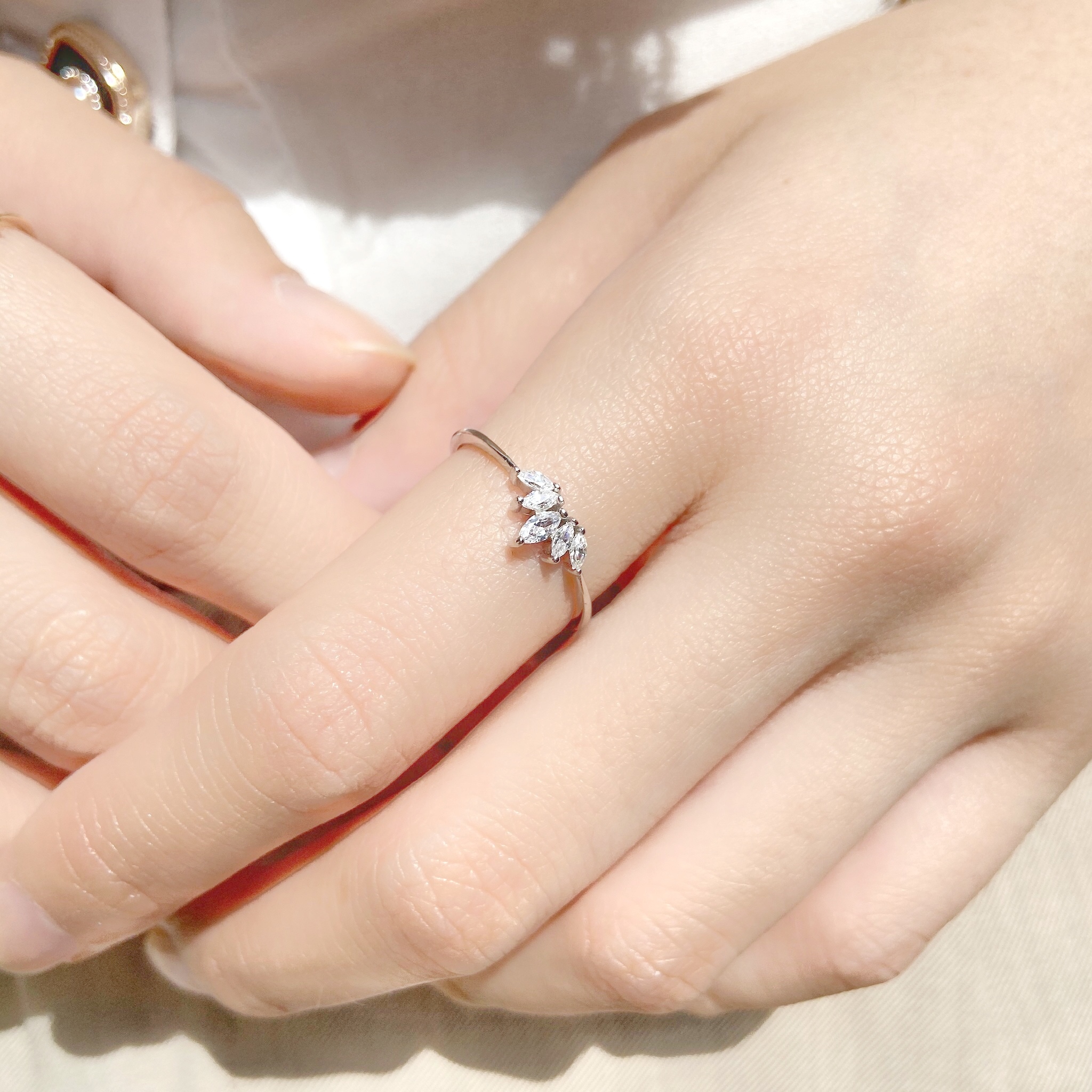 | 925純銀・ 白金 |  花冠戒指 | RI0186 |