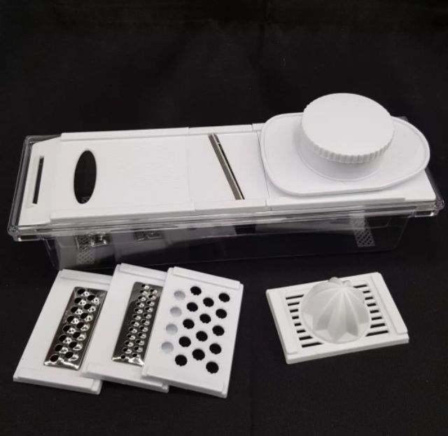 VTG My Kitchen Mini Wonder Multi-Purpose Vegetable Slicer Grater Shredder  Juicer