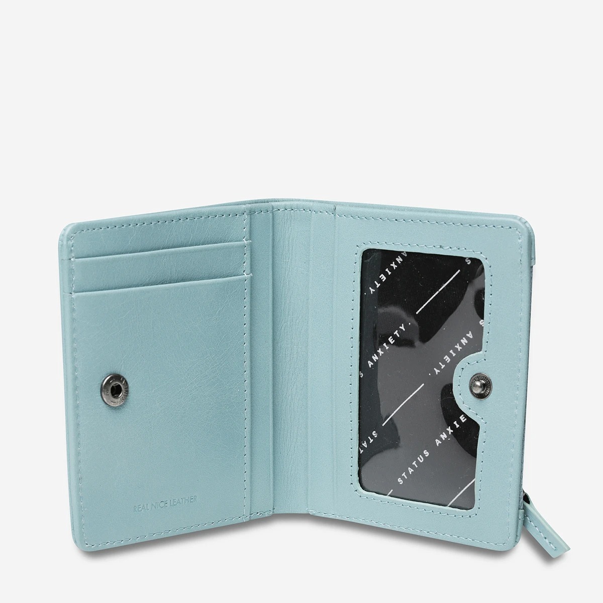 Status Anxiety. | IN ANOTHER LIFE 極簡短夾 / 5色（ 黑、灰粉 ）