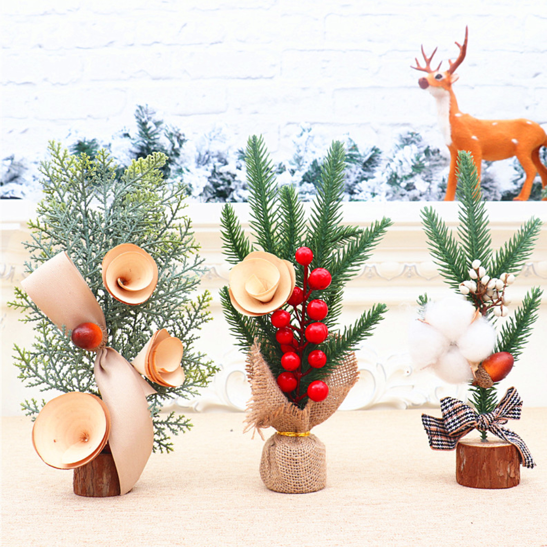 簡約款桌上型聖誕樹