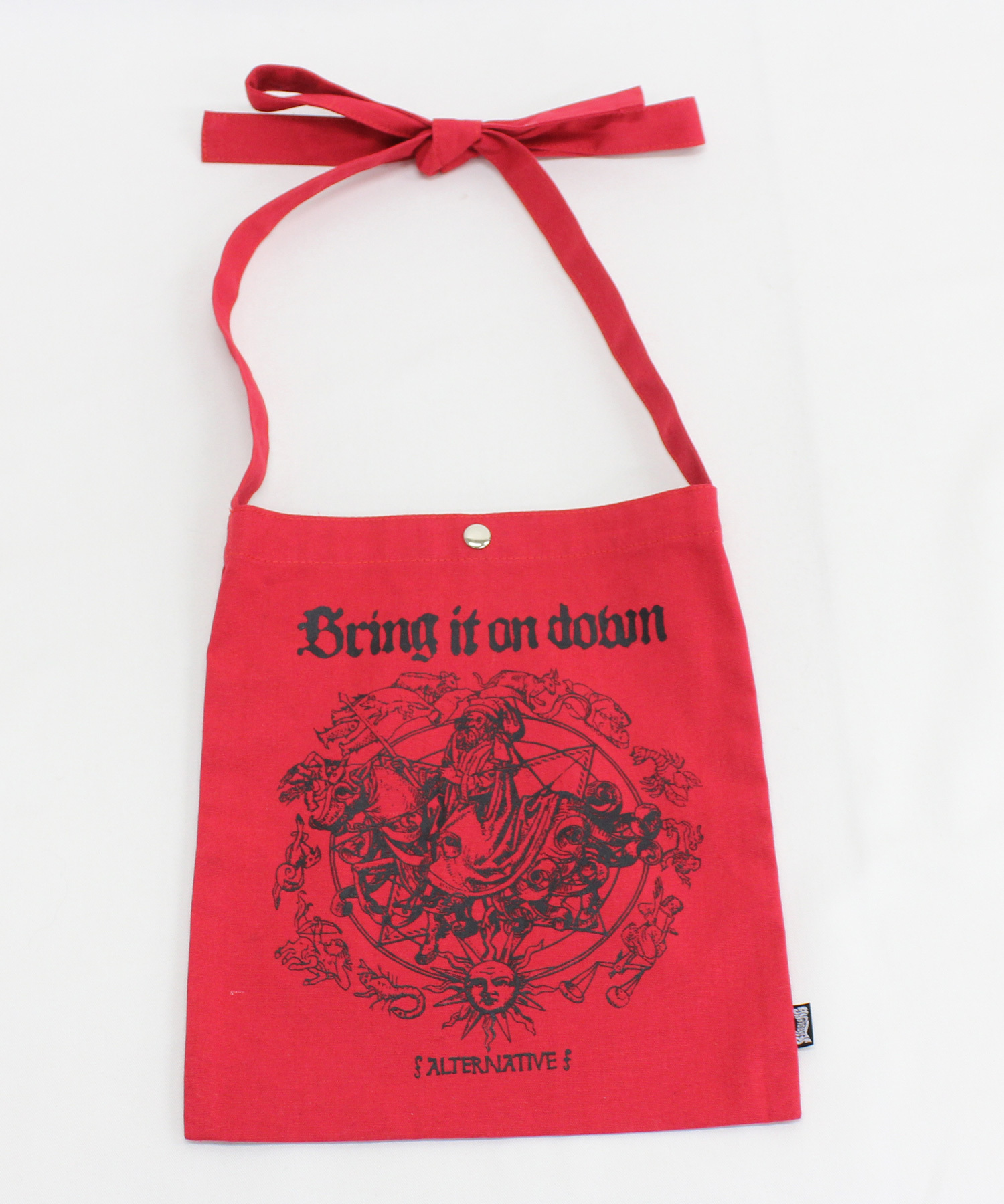 R.N.A綁帶設計圖樣側背包