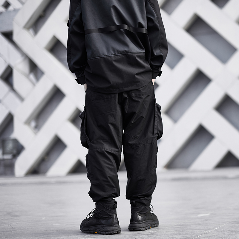 大口袋機能戰術工裝束腳褲