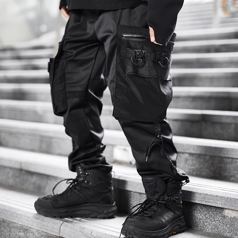 機械城市多功能工裝束腳褲